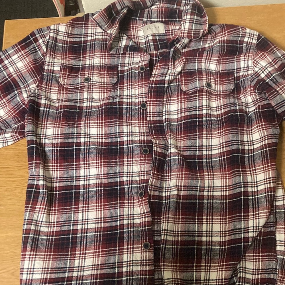 Jacks Red/Black/White Flannel
